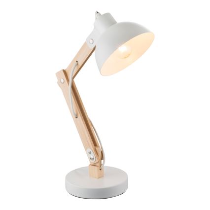 Brilagi - Candeeiro de mesa FOCUS 1xE27/40W/230V branco