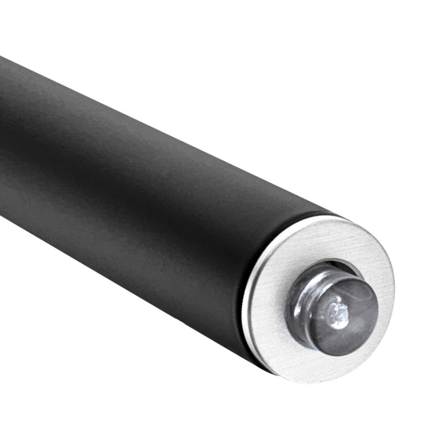 Brilagi - Lâmpada de mesa LED regulável com controlo tátil e portas USB VARIO LED/7W/230V 3000-6500K CRI 96 preta