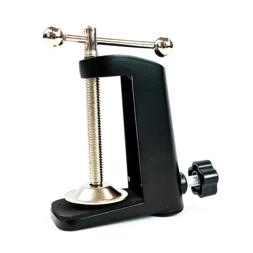 Brilagi - Candeeiro de mesa LED com regulação e lupa LENS LED/12W/5V 3000/4200/6000K preto