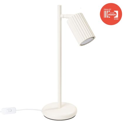 Brilagi - Candeeiro de mesa LED CRESTO 1xGU10/10W/230V creme