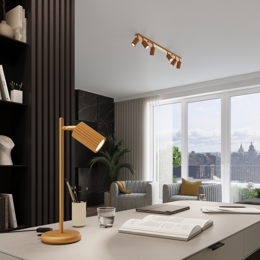 Brilagi - Candeeiro de mesa LED CRESTO 1xGU10/10W/230V dourado