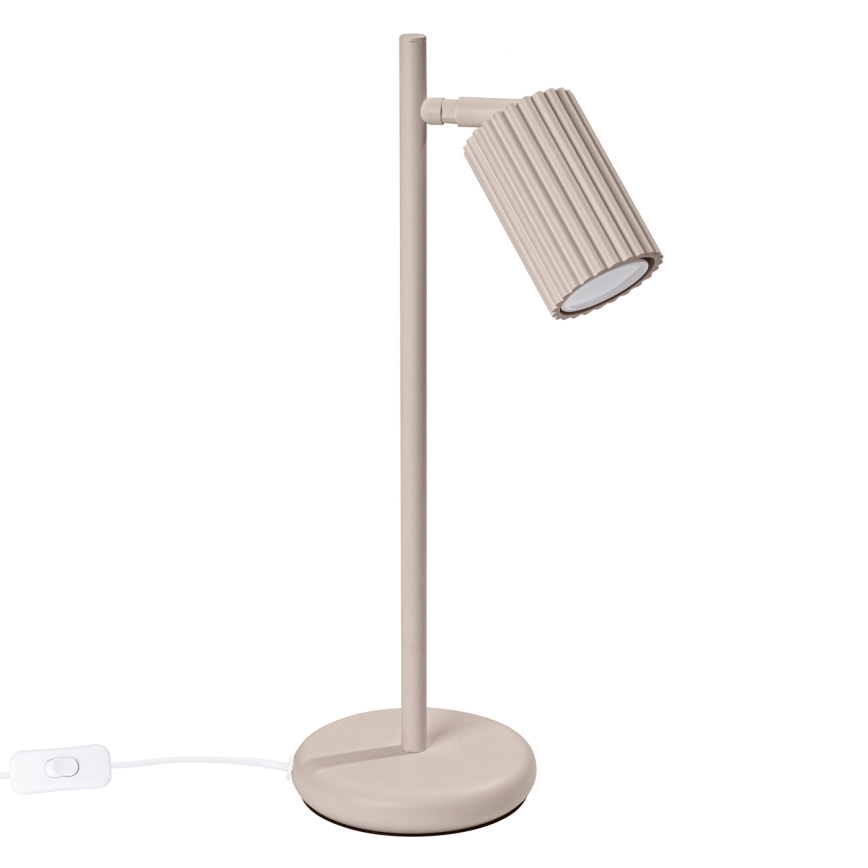 Brilagi - Candeeiro de mesa LED CRESTO 1xGU10/10W/230V taupe