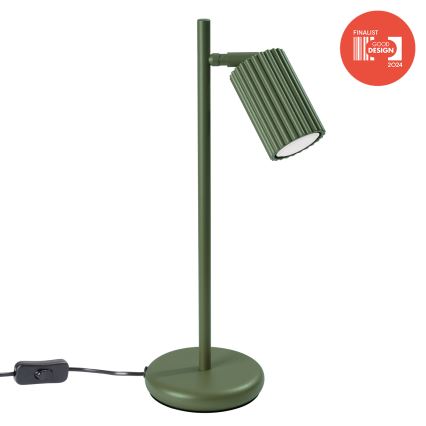 Brilagi - Candeeiro de Mesa LED CRESTO 1xGU10/10W/230V verde