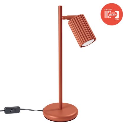 Brilagi - Candeeiro de mesa LED CRESTO 1xGU10/10W/230V vermelho