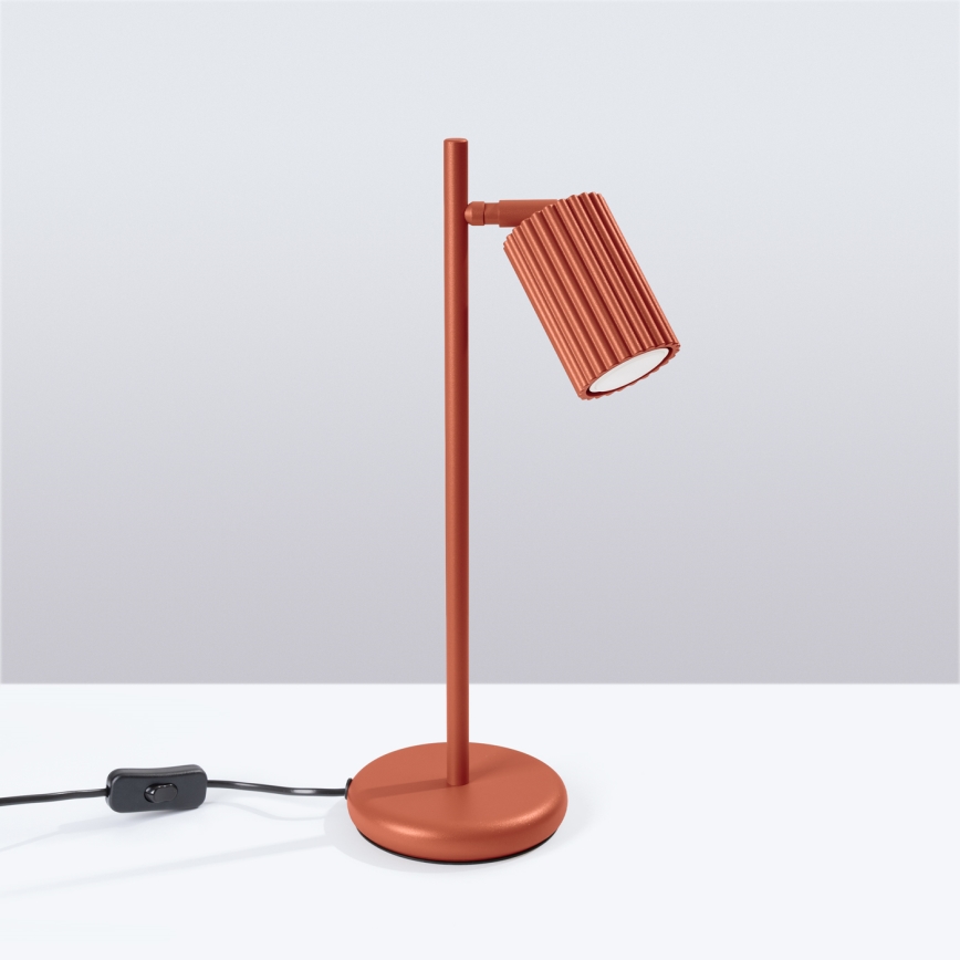 Brilagi - Candeeiro de mesa LED CRESTO 1xGU10/10W/230V vermelho