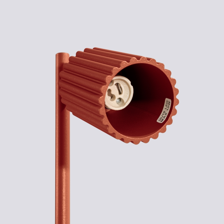 Brilagi - Candeeiro de mesa LED CRESTO 1xGU10/10W/230V vermelho