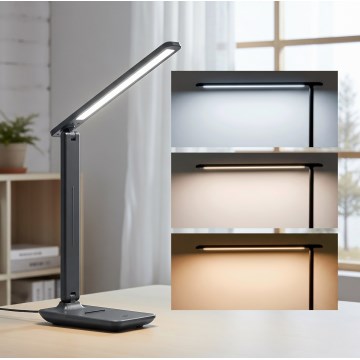 Brilagi - Candeeiro de mesa LED dimerizável VARIO LED/7W/230V 3000/4000/6500K antracite