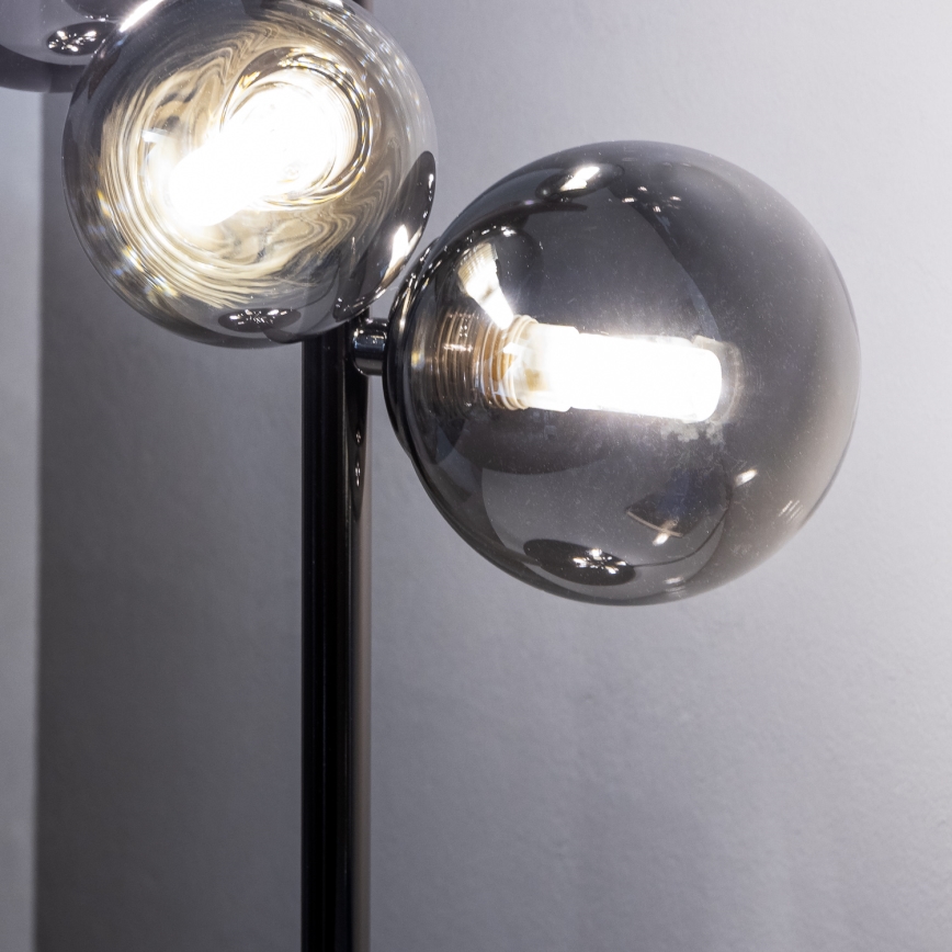 Brilagi - Candeeiro de mesa LED MILLA 4xG9/3W/230V cromado brilhante/fumado