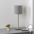 Brilagi - Candeeiro de Mesa LED NUBILA 1xE27/60W/230V cinzento claro