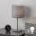 Brilagi - Candeeiro de mesa LED NUBILA 1xE27/60W/230V cinzento