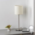 Brilagi - Candeeiro de mesa LED NUBILA 1xE27/60W/230V cor creme