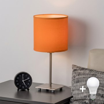 Brilagi - Candeeiro de Mesa LED NUBILA 1xE27/60W/230V laranja