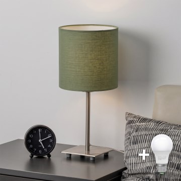Brilagi - Candeeiro de Mesa LED NUBILA 1xE27/60W/230V verde