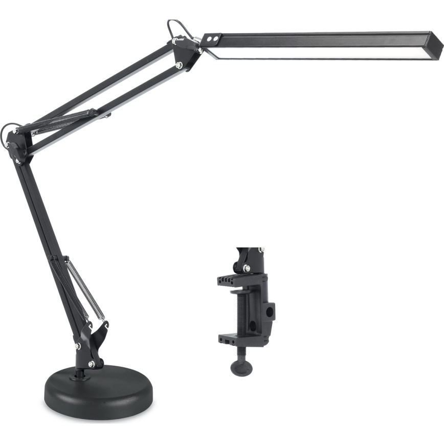 Brilagi - Candeeiro de Mesa LED Regulável 2 em 1 USB VARIO LED/14W/5V 3000-6000K preto