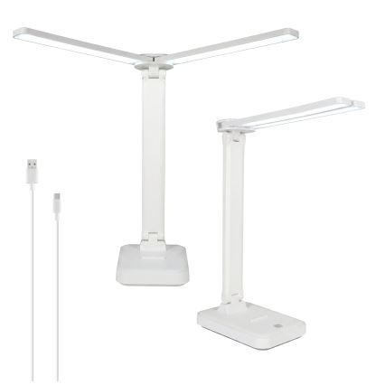 Brilagi - Candeeiro de Mesa LED Regulável MODO DUO LED/8W/5V 3000/4000/6500K branco
