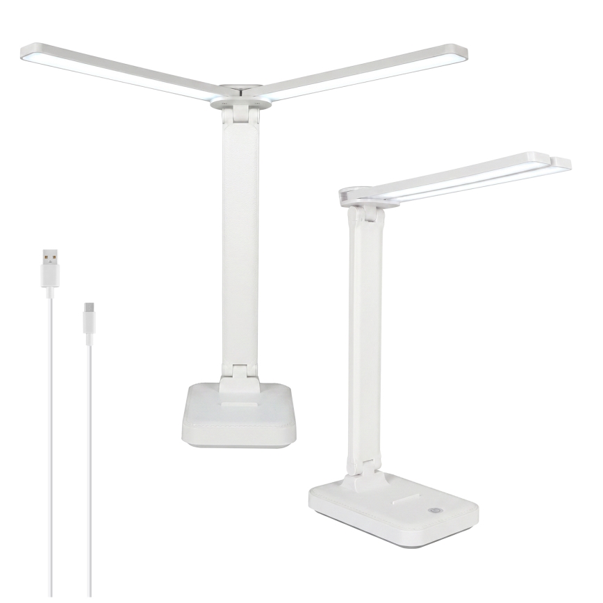 Brilagi - Candeeiro de Mesa LED Regulável MODO DUO LED/8W/5V 3000/4000/6500K branco