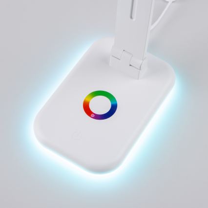 Brilagi - Candeeiro de mesa LED RGBW dimerizável MODO LED/7W/5V 3000/4000/6500K branco