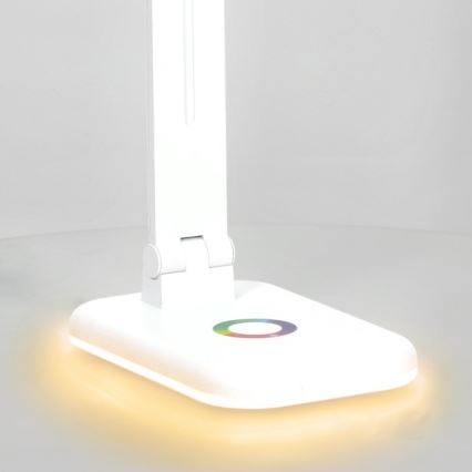 Brilagi - Candeeiro de mesa LED RGBW dimerizável MODO LED/7W/5V 3000/4000/6500K branco