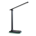 Brilagi - Candeeiro de mesa LED RGBW regulável MODO LED/7W/5V 3000/4000/6500K preto