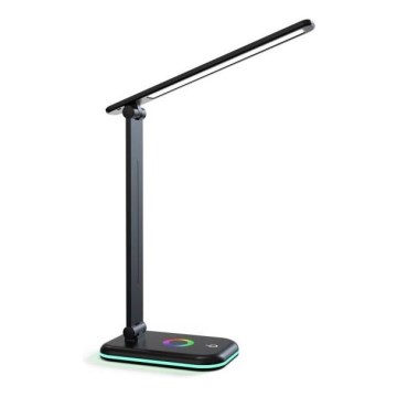 Brilagi - Candeeiro de mesa LED RGBW regulável MODO LED/7W/5V 3000/4000/6500K preto