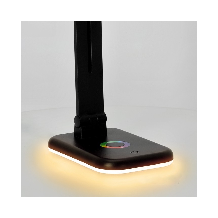 Brilagi - Candeeiro de mesa LED RGBW regulável MODO LED/7W/5V 3000/4000/6500K preto
