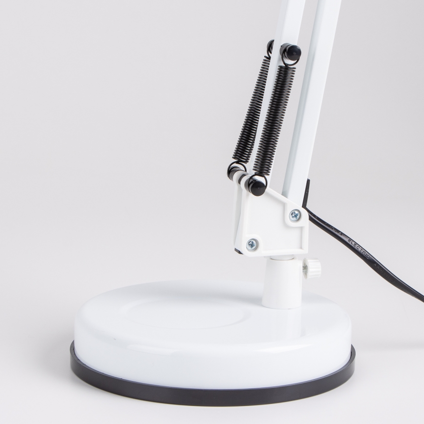 Brilagi - Candeeiro de mesa LED ROMERO 1xE27/10W/230V branco