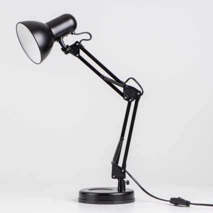 Brilagi - Candeeiro de mesa LED ROMERO 1xE27/10W/230V preto
