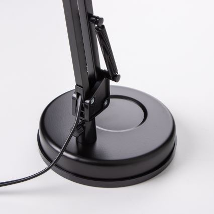 Brilagi - Candeeiro de mesa LED ROMERO 1xE27/10W/230V preto