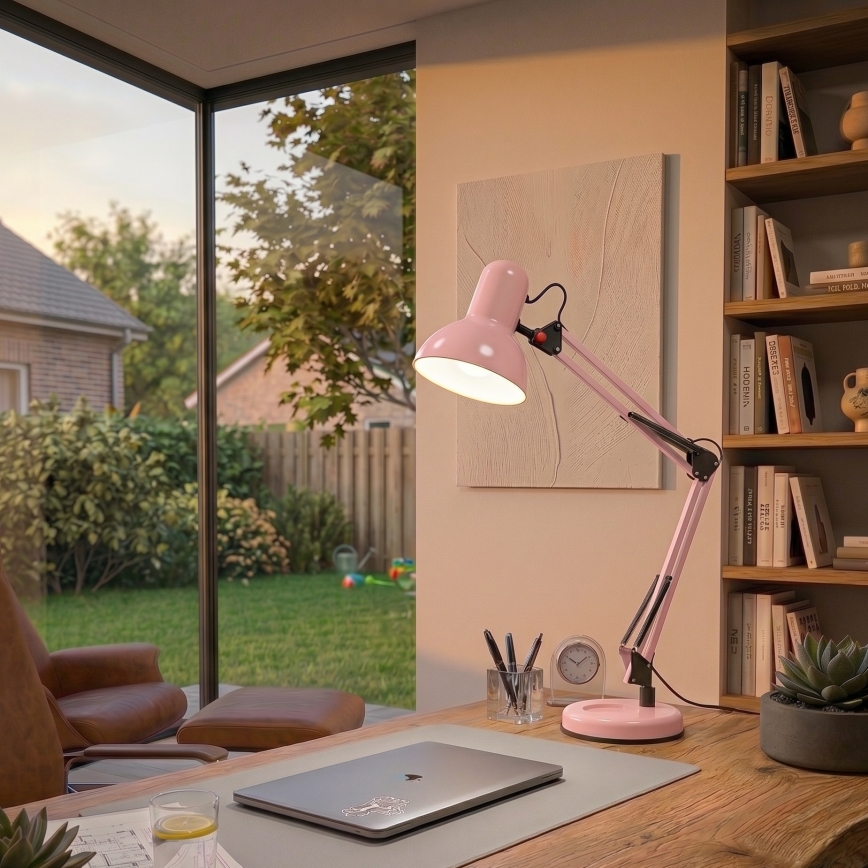 Brilagi - Candeeiro de mesa LED ROMERO 1xE27/10W/230V rosa