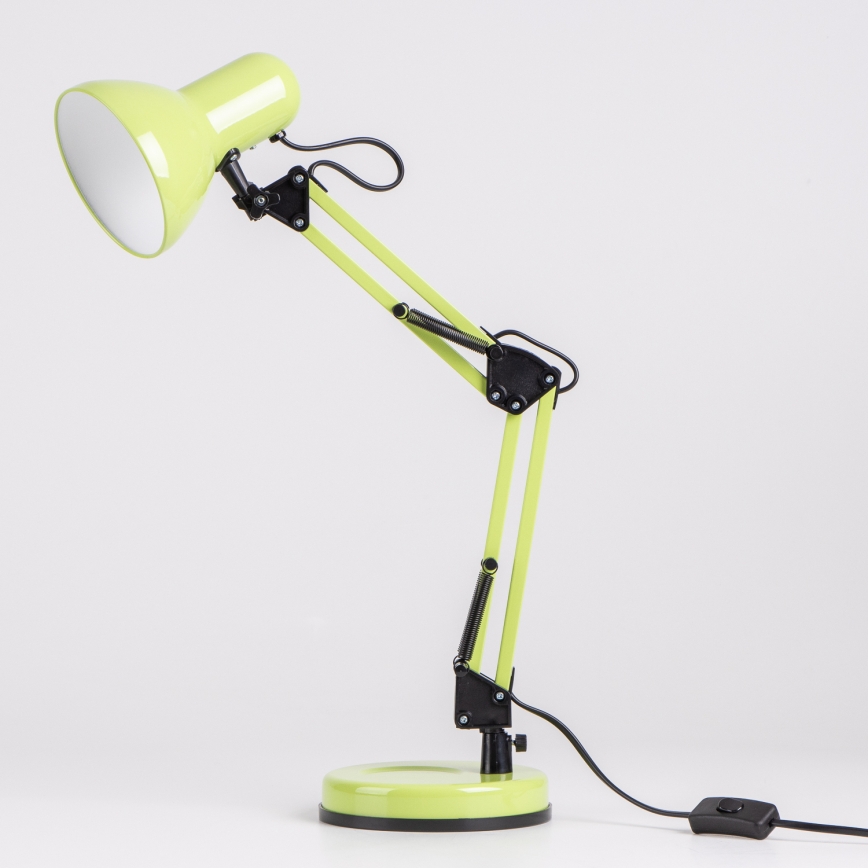 Brilagi - Candeeiro de mesa LED ROMERO 1xE27/10W/230V verde