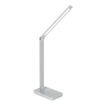 Brilagi - Candeeiro de mesa LED tátil e dimerizável com carregamento sem fios QI MODO CHARGE LED/7W/5V 3000/4000/6000K branco