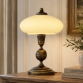 BRILAGI - Candeeiro de mesa MOLLERO 1xE14/11W/230V bronze/pátina
