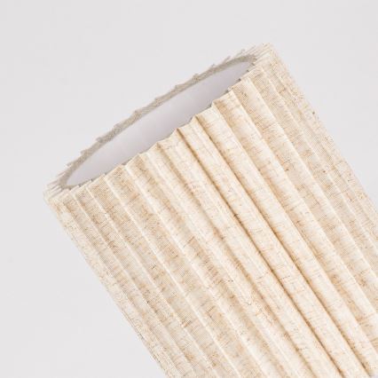 Brilagi - Candeeiro de mesa NORDIC WAVE 1xE27/15W/230V linho/preto