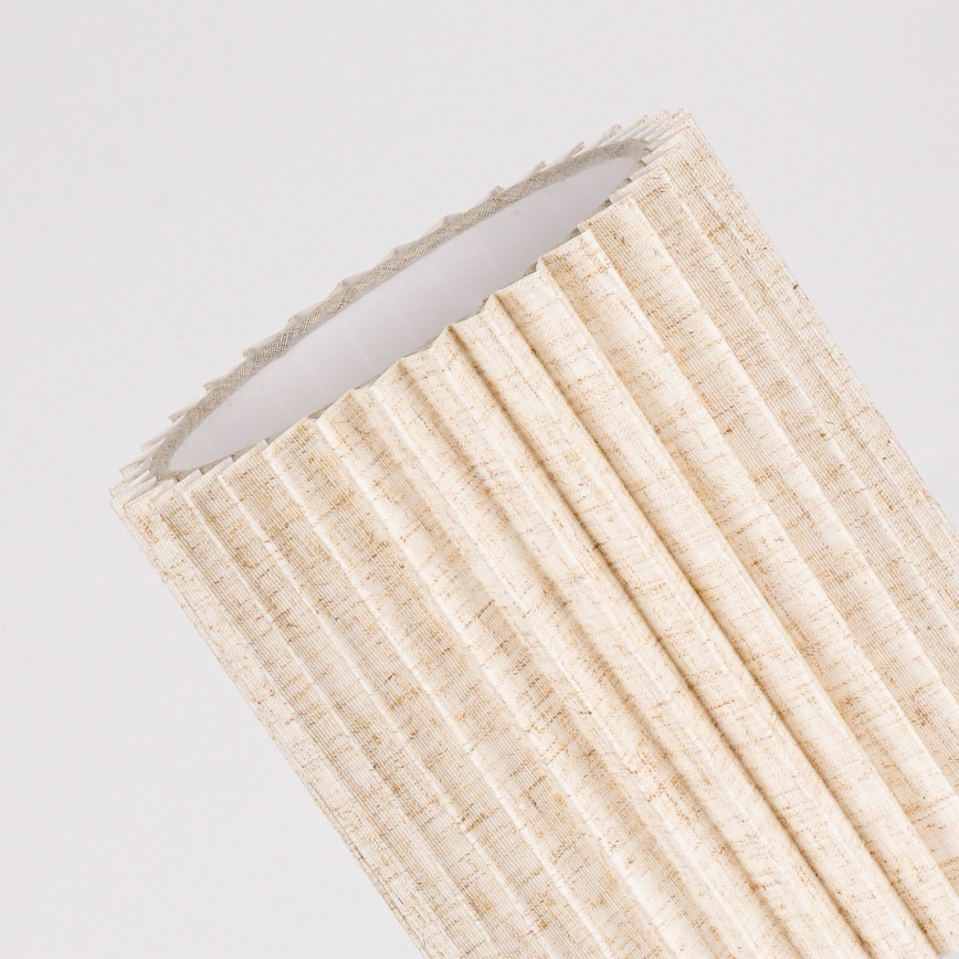 Brilagi - Candeeiro de mesa NORDIC WAVE 1xE27/15W/230V linho/preto