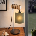 BRILAGI - Candeeiro de mesa NUBILA 1xE27/40W/230V castanho/preto/verde
