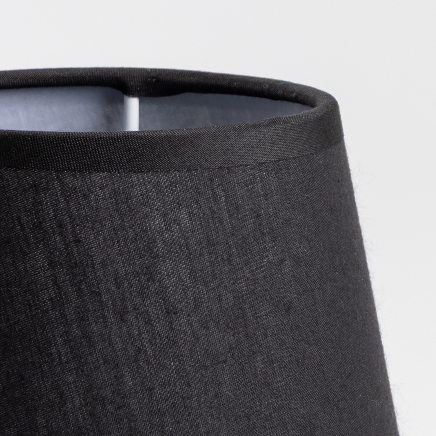 Brilagi - Candeeiro de mesa NUBILA WOOD 1xE27/25W/230V carvalho/preto