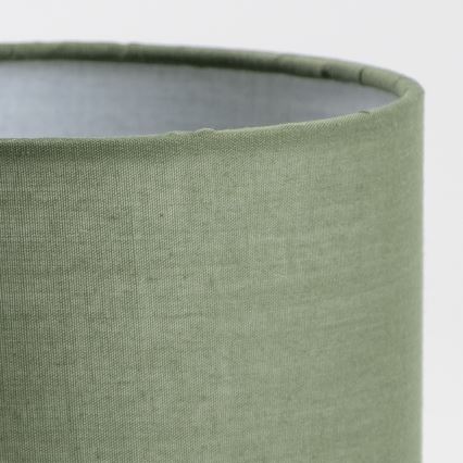 Brilagi - Candeeiro de mesa NUBILA WOOD 1xE27/25W/230V carvalho/verde