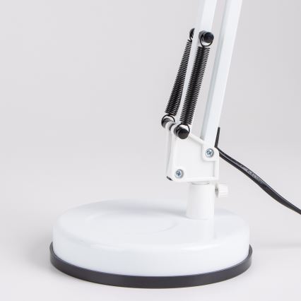 Brilagi - Candeeiro de mesa ROMERO 1xE27/60W/230V branco
