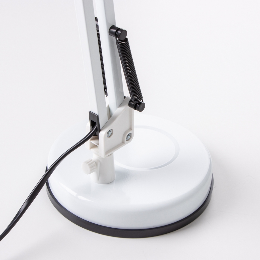 Brilagi - Candeeiro de mesa ROMERO 1xE27/60W/230V branco