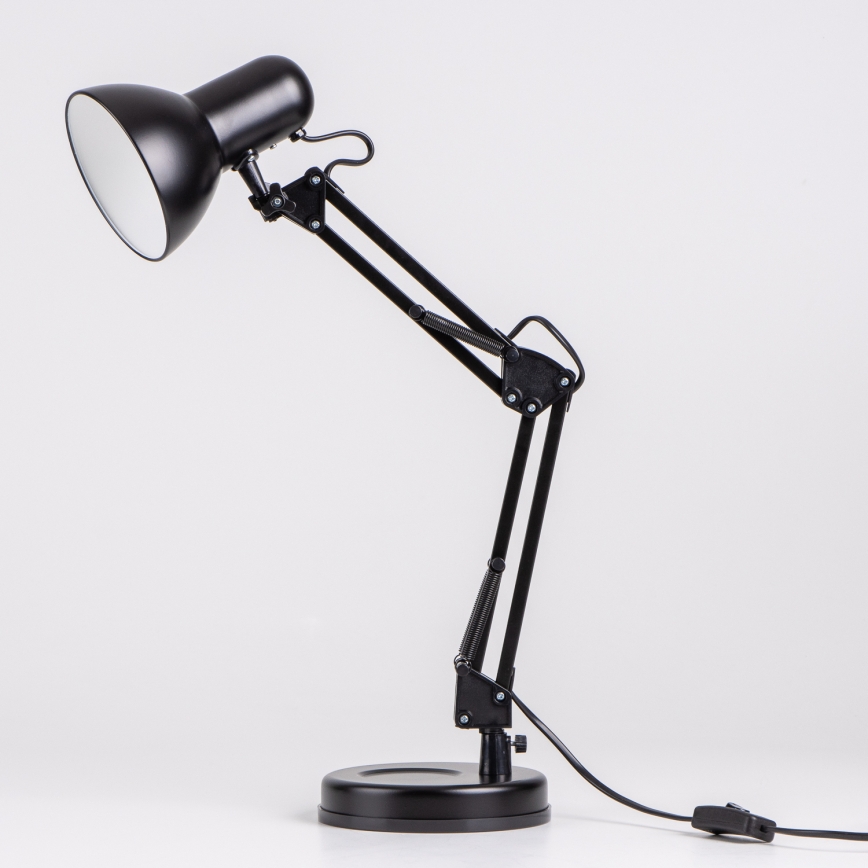 Brilagi - Candeeiro de mesa ROMERO 1xE27/60W/230V preto