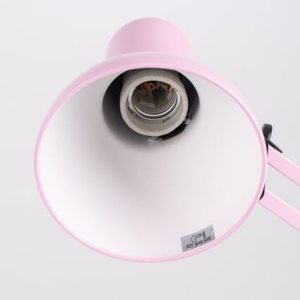 Brilagi - Candeeiro de mesa ROMERO 1xE27/60W/230V rosa