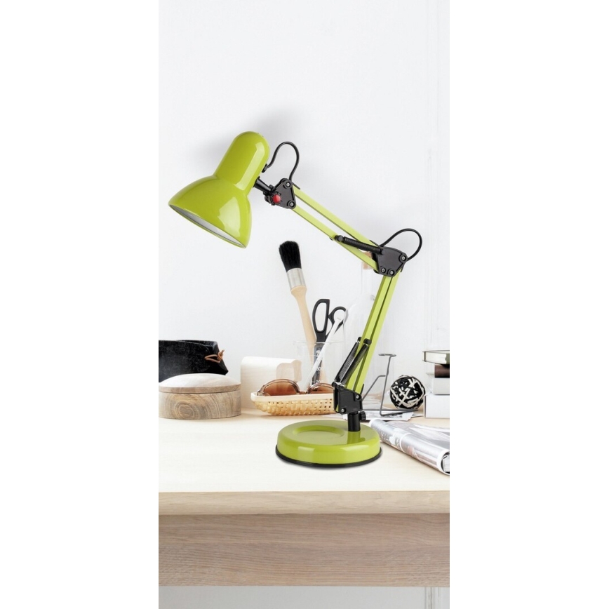 Brilagi - Candeeiro de mesa ROMERO 1xE27/60W/230V verde