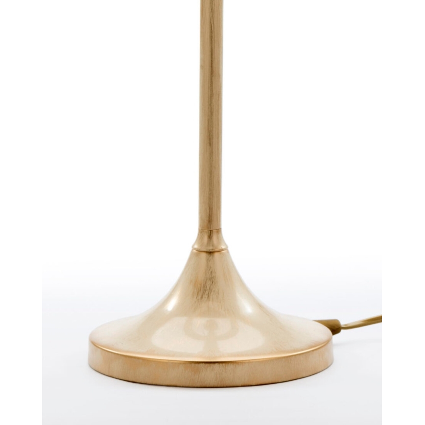 Brilagi - Candeeiro de mesa SAPHIRE 1xE27/15W/230V creme/dourado/patina