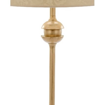 Brilagi - Candeeiro de mesa SAPHIRE 1xE27/15W/230V creme/dourado/patina
