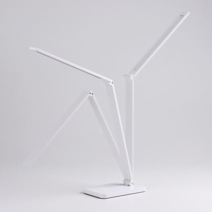 BRILAGI - Candeeiro de mesa LED tátil e dimerizável com carregamento sem fios QI MODO CHARGE LED/7W/5V 3000/4000/6000K branco
