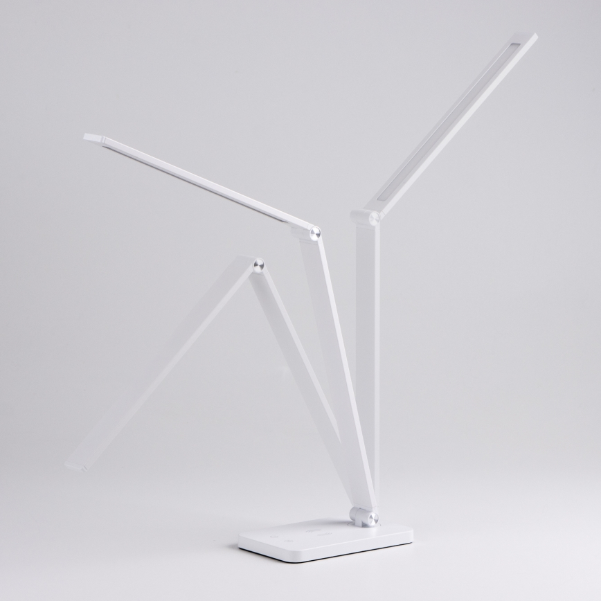 BRILAGI - Candeeiro de mesa LED tátil e dimerizável com carregamento sem fios QI MODO CHARGE LED/7W/5V 3000/4000/6000K branco