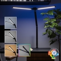 BRILAGI - Candeeiro de mesa tátil e dimerizável LED RGBTW com clipe VARIO LED/18W/230V 3000-6500K CRI 96 preto
