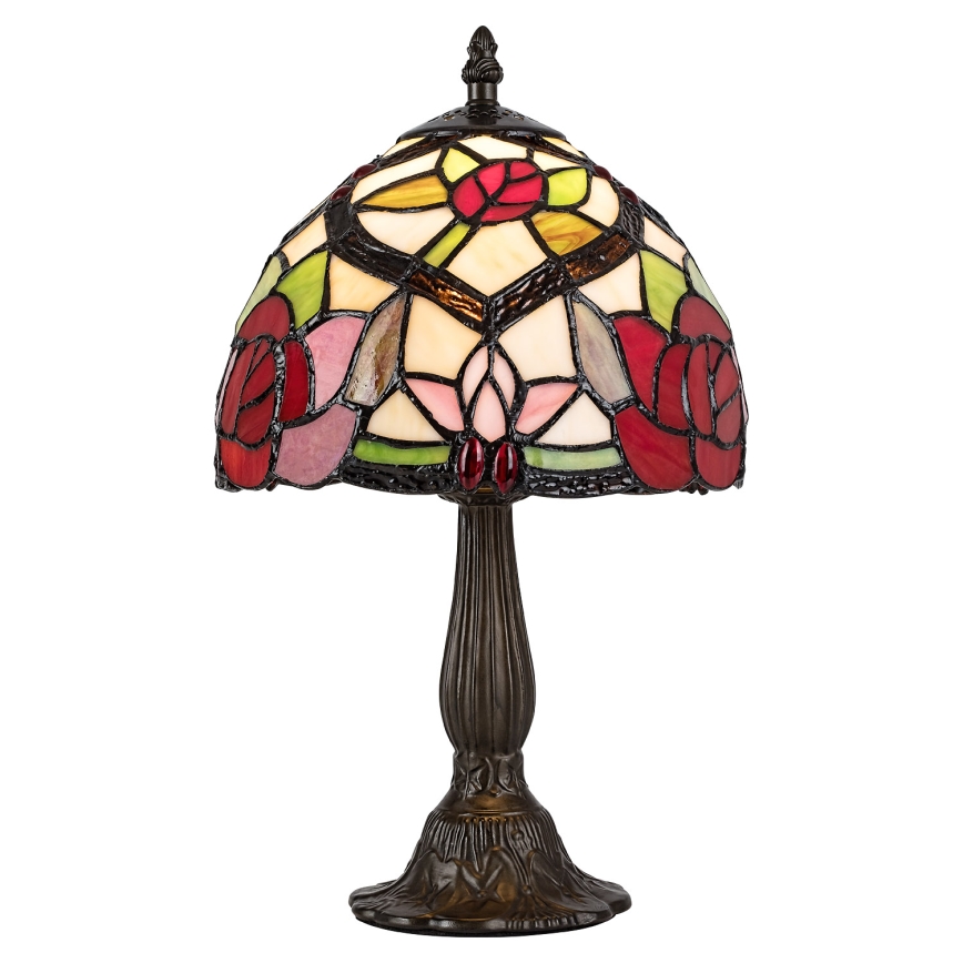 Brilagi - Candeeiro de mesa Tiffany em vitral GARLAN 1xE14/40W/230V