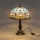 Brilagi - Candeeiro de mesa Tiffany em vitral LORAS 1xE27/40W/230V