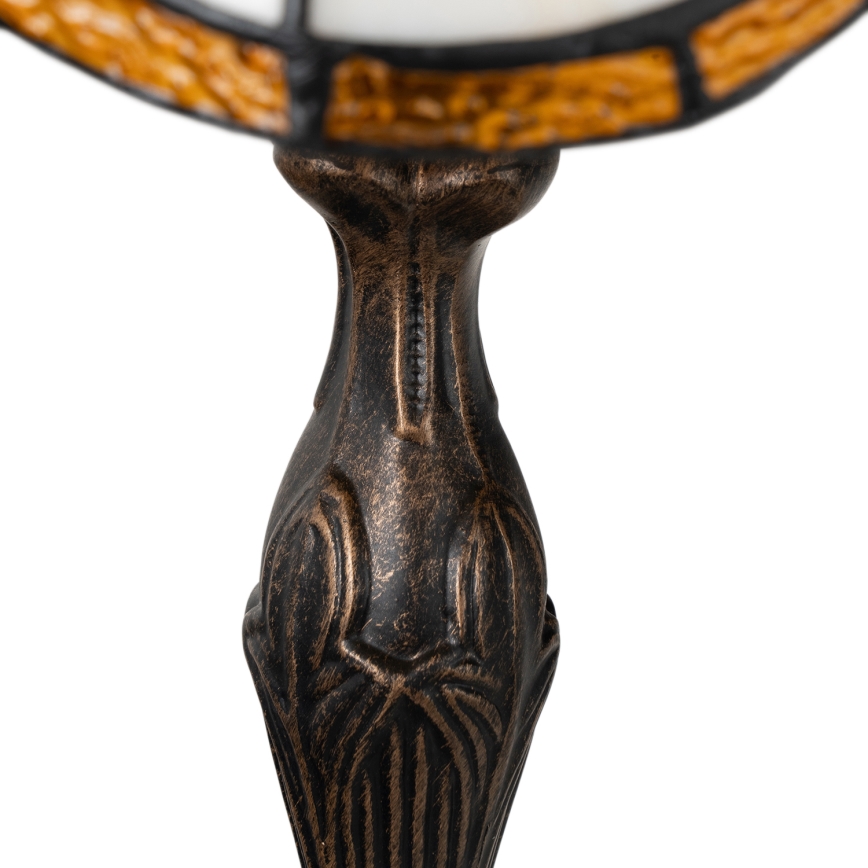Brilagi - Candeeiro de mesa Tiffany em vitral MIRABELLA 1xE27/60W/230V